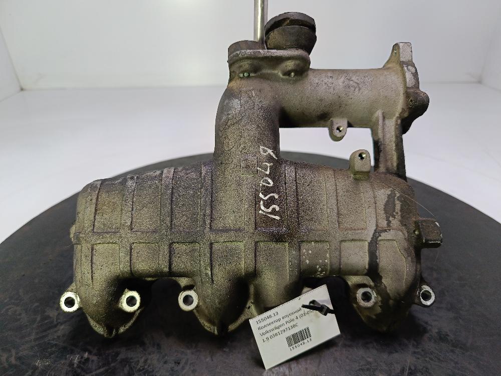 коллектор впускной Volkswagen Polo 4 поколение 2004, цвет, 038129713BC - фото №1