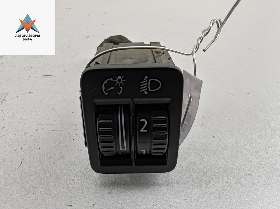 кнопка корректора фар Volkswagen Passat B6 2006, 2.0 л., дизель, МКПП, серый, универсал - фото №1
