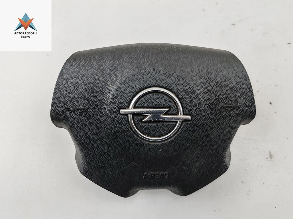 подушка безопасности водителя Opel Vectra C 2002, 2.2 л., бензин, МКПП, серый, седан, 09186917 - фото №1
