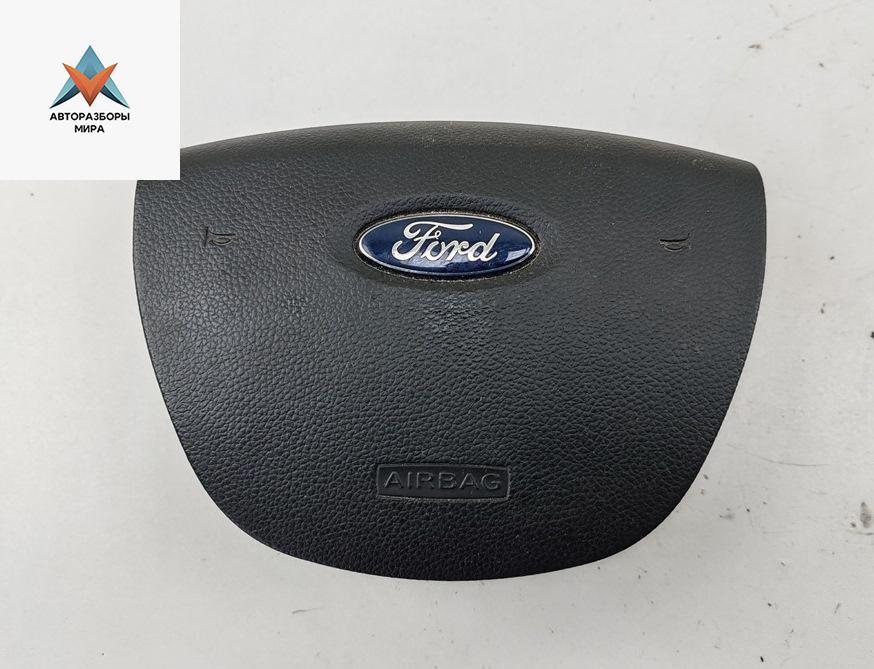 подушка безопасности водителя Ford C-Max 1 поколение 2006, 1.6 л., i, бензин, МКПП, серый, минивэн, 6M51R042B85AB3ZHE - фото №1