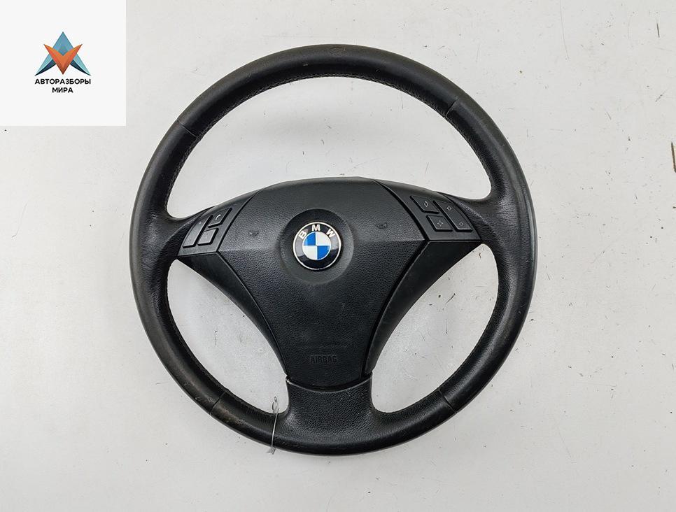 руль BMW 5 серия E60/E61 2005, 2.5 л., дизель, МКПП, серый, универсал - фото №1