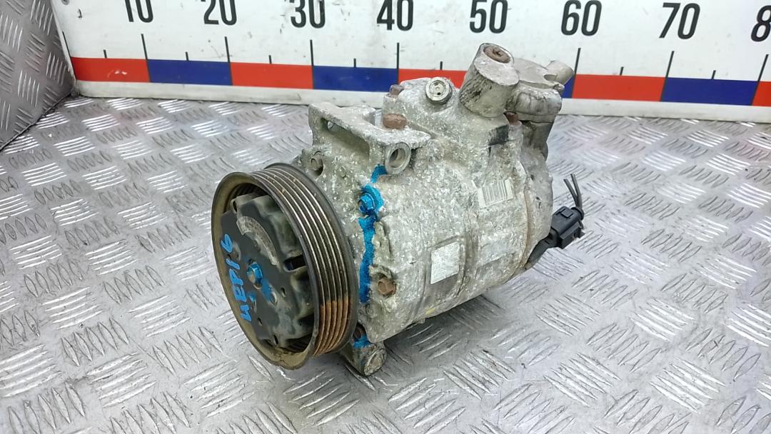 компрессор кондиционера Volkswagen Touran 1 поколение 2005, 1.9 л., дизель, МКПП, минивэн, 1K0820803J - фото №1