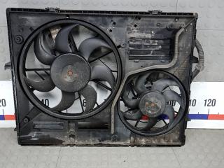 вентилятор радиатора Audi Q7 4L [рестайлинг] 2008, 3.0 л., D TDI, дизель, АКПП, внедорожник 5 дв., 7L0959455F, 7L0959455G, 7L0121207D
