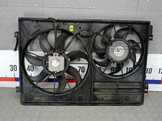 вентилятор радиатора Volkswagen Passat B6 2007, 2.0 л., TDi, дизель, МКПП, седан, 1K0959455ET, 1K0121205AD, 1K0959455DL