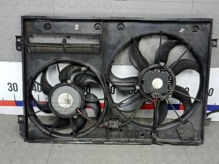 вентилятор радиатора Volkswagen Passat CC 1 поколение [рестайлинг] 2014, 2.0 л., дизель, МКПП, седан