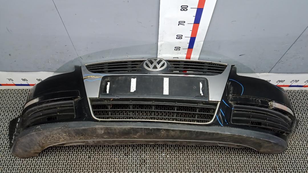 бампер передний Volkswagen Passat B6 2007, 2.0 л., дизель, МКПП, седан, 3C0807217D - фото №1
