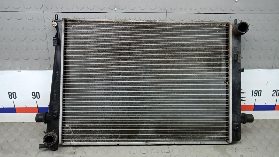 радиатор охлаждения Hyundai Tucson 1 поколение 2006, 2.0 л., дизель, МКПП, внедорожник 5 дв., 253102E550 - фото №1