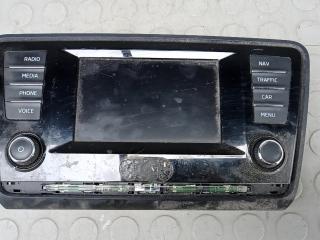 магнитола Skoda Octavia 3 поколение (A7) 2013, 1.6 л., дизель, АКПП, универсал, 5E0919605D