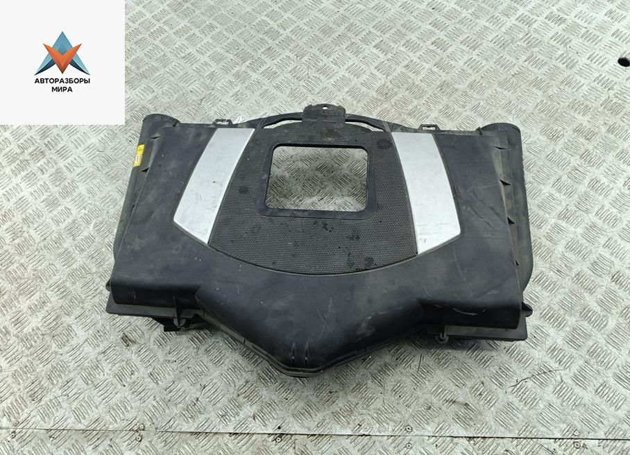 декоративная крышка двигателя Mercedes-Benz S-Класс W221 2006, 4.7 л., бензин, АКПП, чёрный, седан, A2730900201 - фото №1