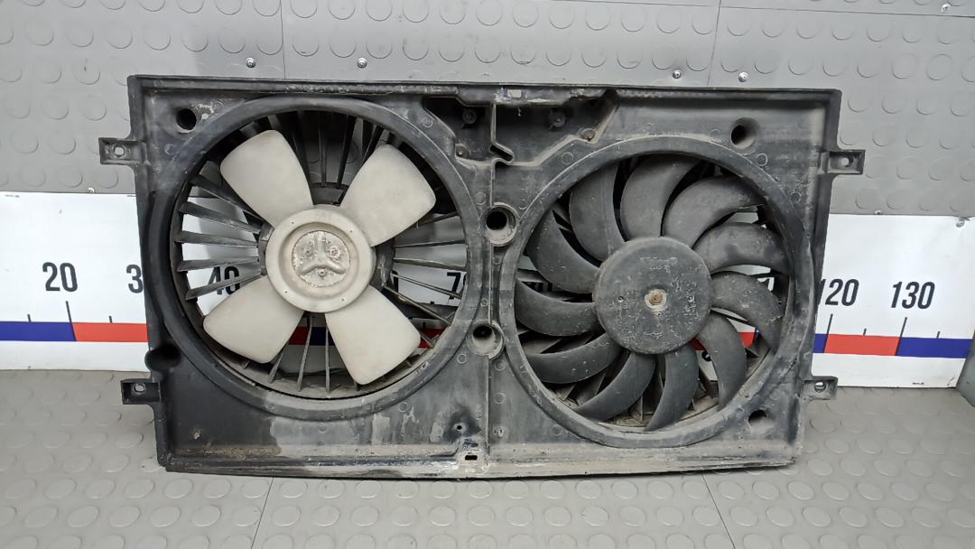 вентилятор радиатора Volkswagen Transporter T4 2001, 2.4 л., дизель, МКПП, микроавтобус - фото №1
