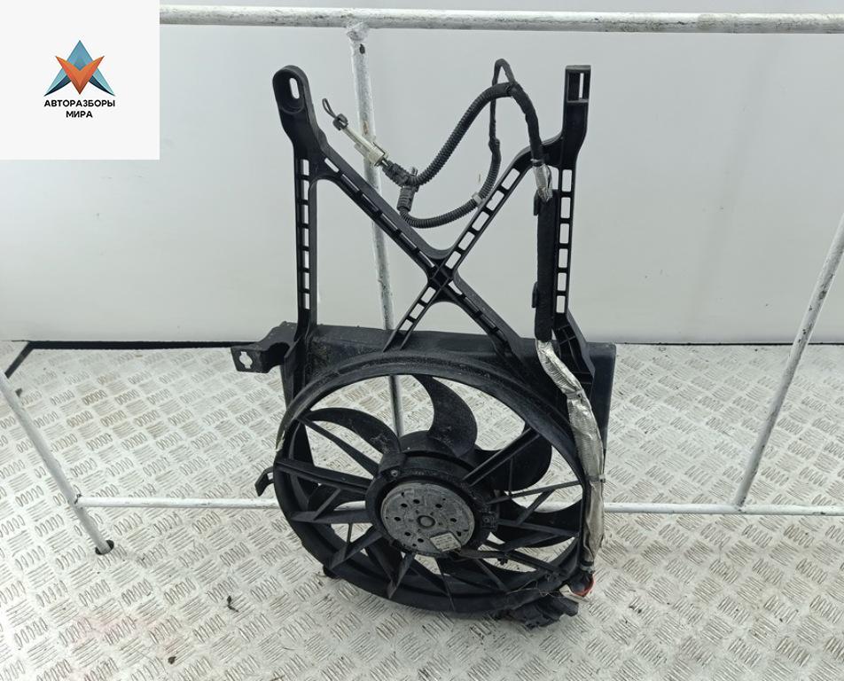 вентилятор радиатора Opel Astra G 2003, 1.6 л., бензин, МКПП, серый, универсал, 24424392 - фото №1