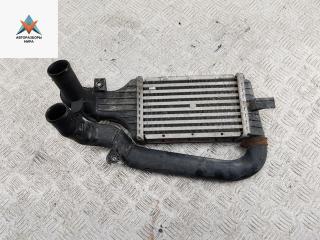 радиатор интеркулера Opel Zafira 1 поколение (A) 2002, 2.2 л., дизель, МКПП, синий, минивэн, 24436438