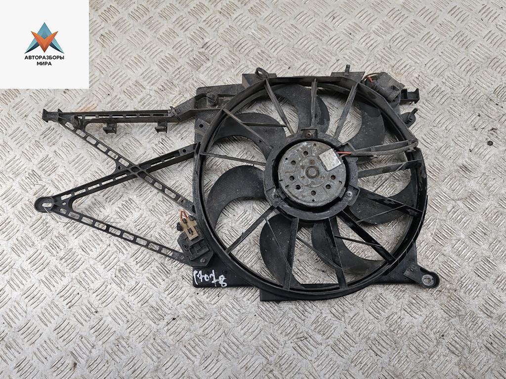 вентилятор радиатора Opel Astra G 1999, 2.0 л., бензин, МКПП, чёрный, хетчбэк 5 дв., 90572753 - фото №1
