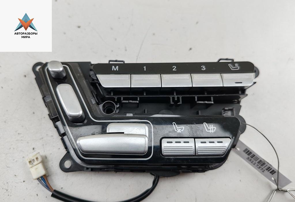 блок управления сиденьем Mercedes-Benz S-Класс W221 2006, 4.7 л., бензин, АКПП, чёрный, седан, 2218707651 - фото №1