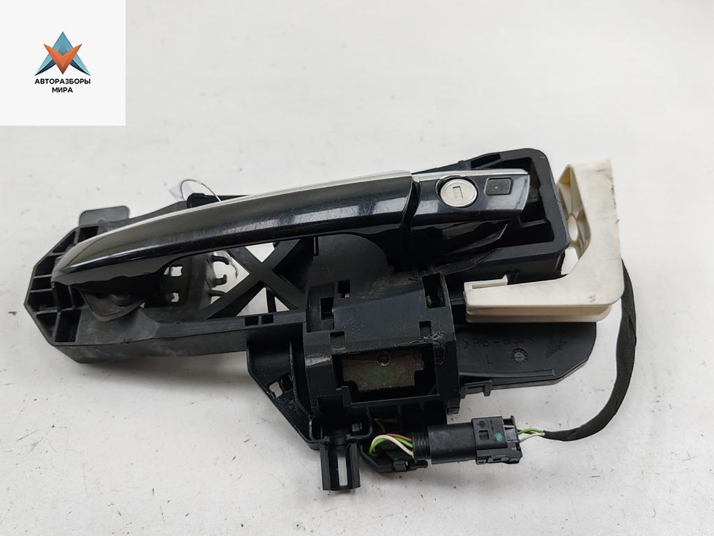 ручка наружная передняя левая Mercedes-Benz S-Класс W221 2006, 4.7 л., бензин, АКПП, чёрный, седан, 2217601134 - фото №1