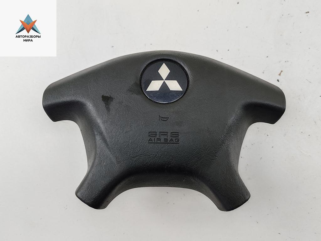 подушка безопасности водителя Mitsubishi Outlander 1 поколение 2006, 2.0 л., бензин, МКПП, чёрный, внедорожник 5 дв. - фото №1