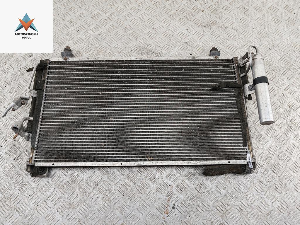 радиатор кондиционера Mitsubishi Outlander 1 поколение 2006, 2.0 л., бензин, МКПП, чёрный, внедорожник 5 дв. - фото №1