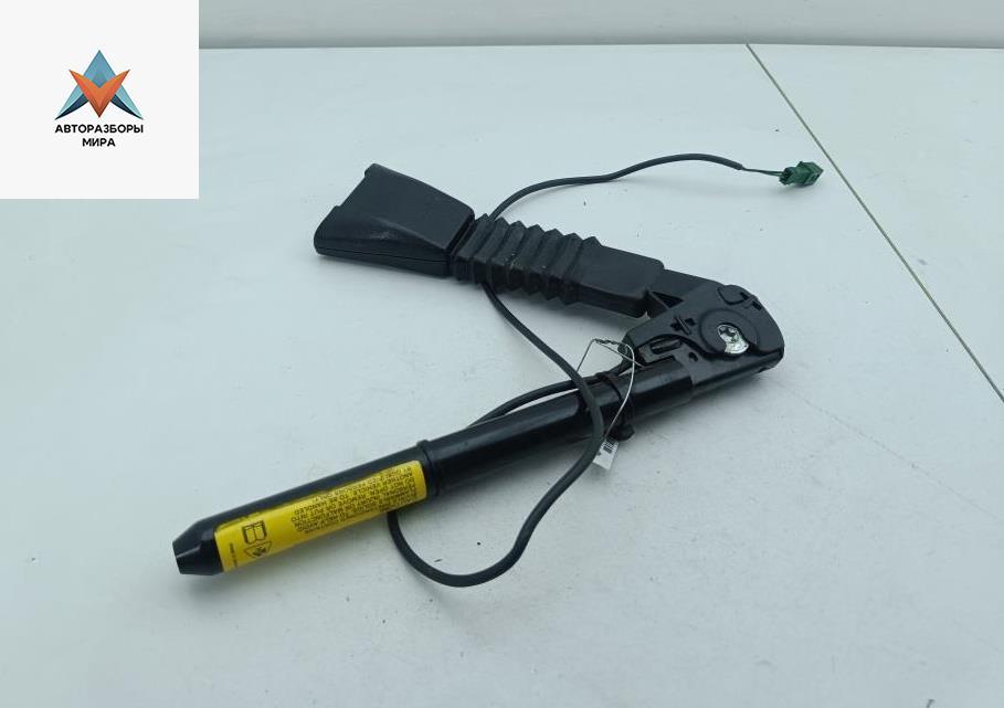 замок ремня безопасности Opel Zafira 1 поколение (A) 2001, 2.0 л., дизель, МКПП, серый, минивэн - фото №1