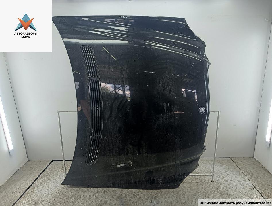 капот Mercedes-Benz E-Класс W211/S211 2003, 3.2 л., дизель, АКПП, чёрный, универсал - фото №1