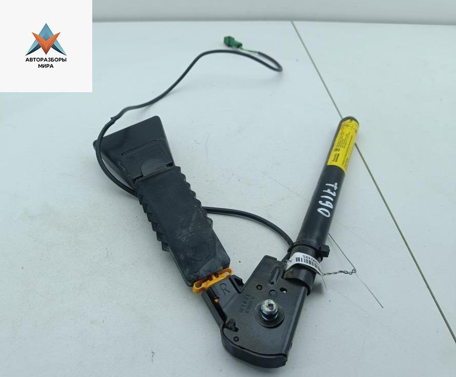 замок ремня безопасности Opel Zafira 1 поколение (A) 2002, 1.8 л., бензин, МКПП, серый, минивэн - фото №1