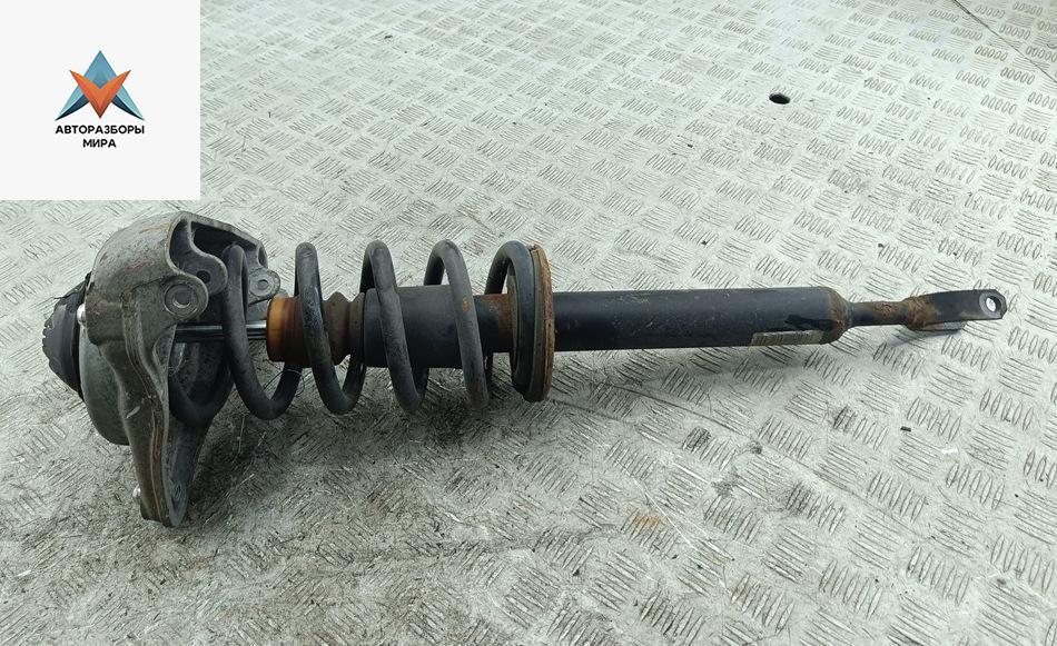 стойка передняя Audi A6 4F/C6 2005, 3.2 л., бензин, АКПП, чёрный, универсал, 4F0413391C - фото №1