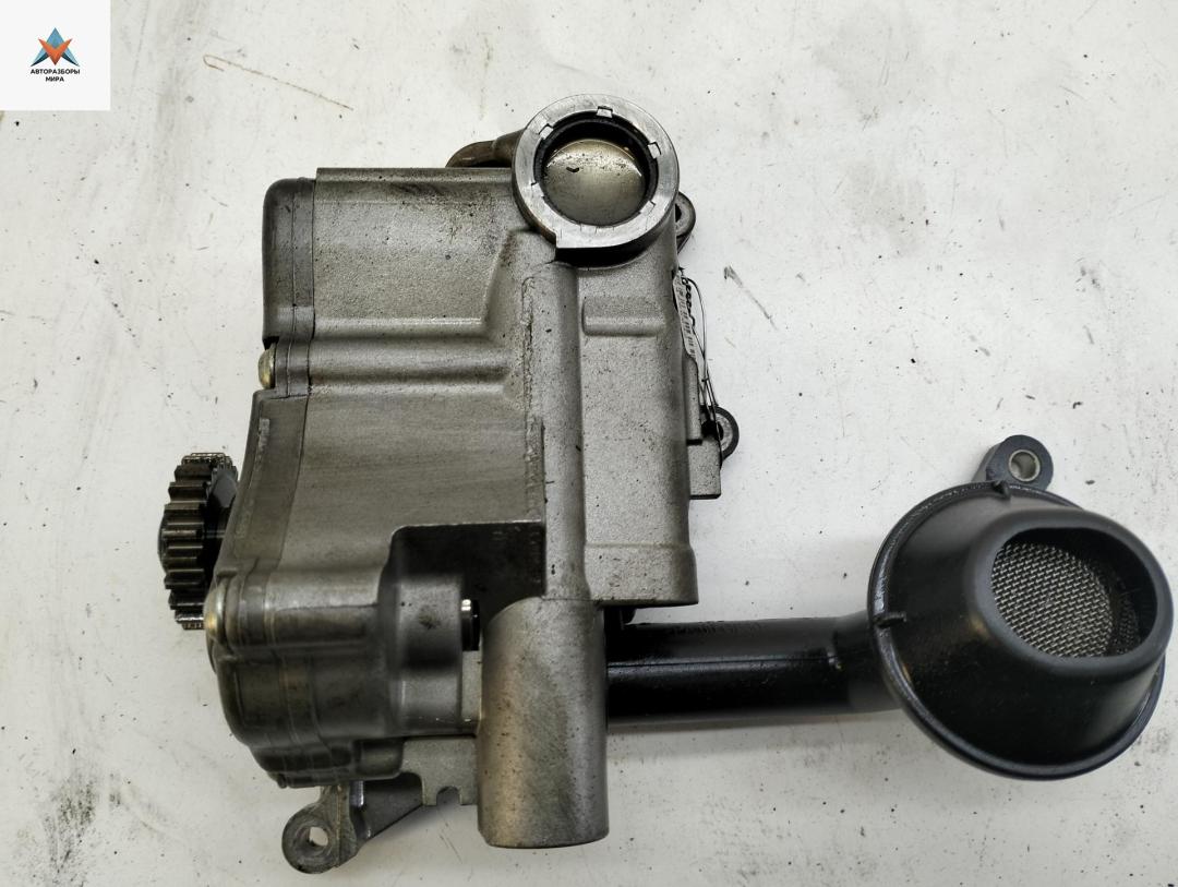 насос масляный Volkswagen Passat B6 2008, 1.8 л., бензин, МКПП, чёрный, универсал, 06J115106AB - фото №1