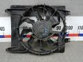 вентилятор радиатора Hyundai Santa Fe 2 поколение (CM) 2007, 2.2 л., дизель, МКПП, внедорожник 5 дв. - фото №4
