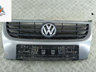 решетка радиатора Volkswagen Touran 1 поколение [рестайлинг] 2009, чёрный, минивэн