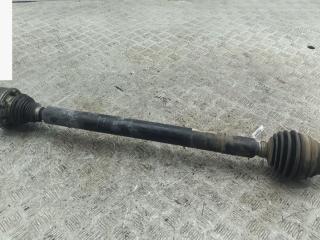 полуось передняя правая (приводной вал, ШРУС) Volkswagen Touran 1 поколение [рестайлинг] 2007, 2.0 л., бензин, МКПП, синий, минивэн