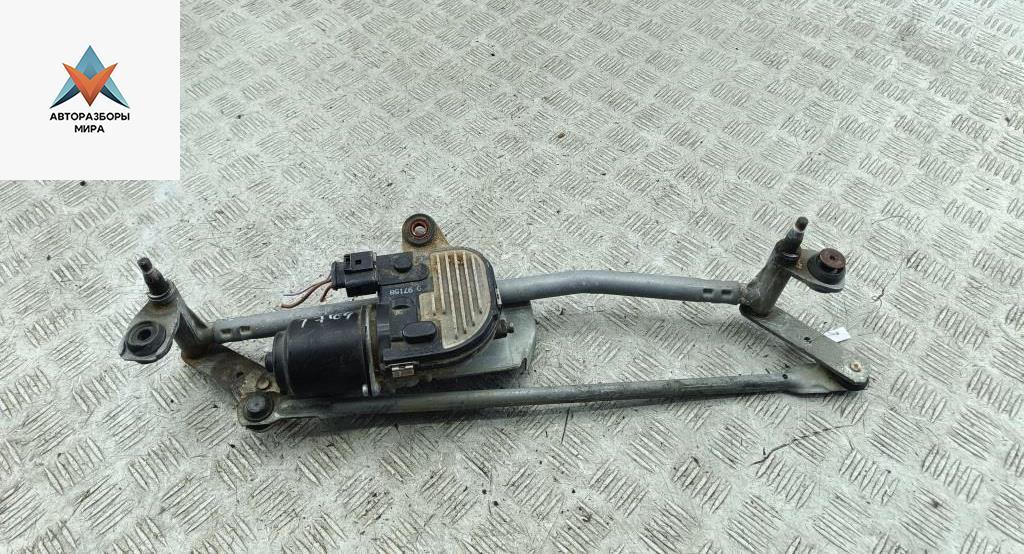 Механизм стеклоочистителя переднего (трапеция дворников) Volkswagen Passat B6 2009, 2.0 л., дизель, МКПП, синий, универсал - фото №1
