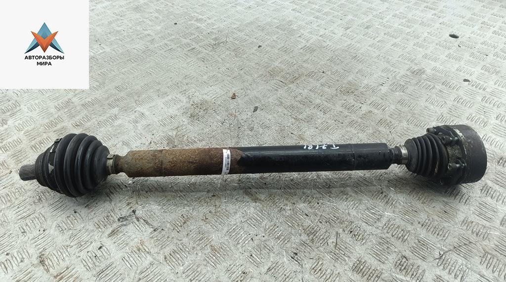 полуось передняя правая (приводной вал, ШРУС) Skoda Octavia mk2 (A5 1Z) 2005, 1.6 л., бензин, МКПП, чёрный, универсал - фото №1