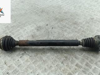 полуось передняя правая (приводной вал, ШРУС) Volkswagen Touran 1 поколение [рестайлинг] 2009, 1.4 л., бензин, АКПП, чёрный, минивэн