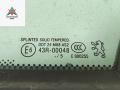 форточка передняя левая Peugeot 307 1 поколение [рестайлинг] 2005, 1.6 л., бензин, МКПП, серый, универсал, 43R-00048 - фото №3