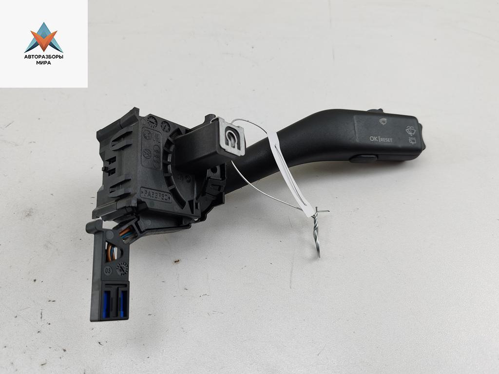 переключатель дворников Skoda Octavia mk2 (A5 1Z) 2005, 1.6 л., бензин, МКПП, чёрный, универсал, 1K0953519A - фото №1