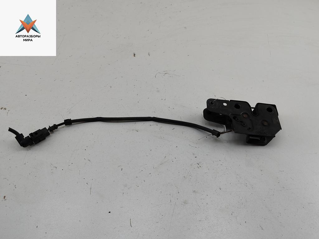 замок капота Volkswagen Touran 1 поколение 2003, 1.6 л., бензин, МКПП, серый, минивэн, 1T0823509A - фото №1