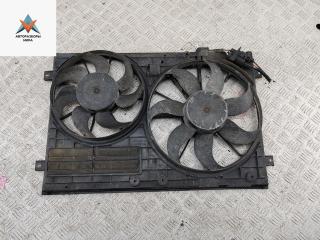 вентилятор радиатора Volkswagen Passat B6 2007, 2.0 л., дизель, АКПП, синий, универсал, 1K0121207