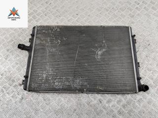 радиатор охлаждения Volkswagen Passat B6 2007, 2.0 л., дизель, АКПП, синий, универсал, 3C0121253