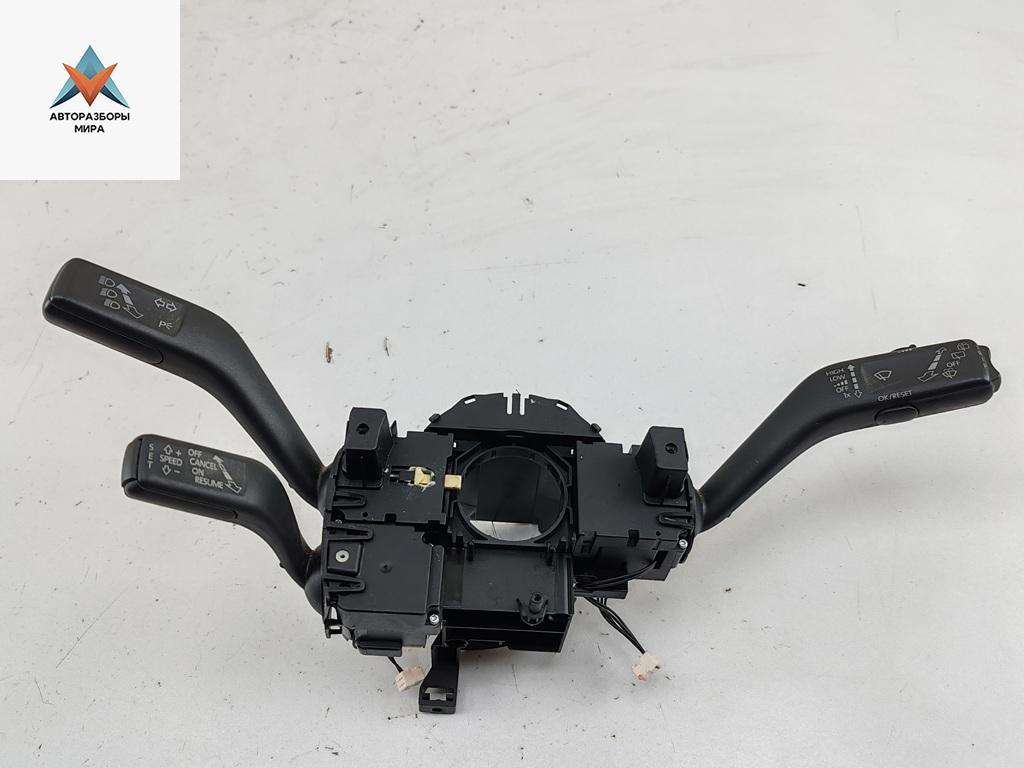 переключатель подрулевой Volkswagen Passat B6 2009, 2.0 л., дизель, МКПП, синий, универсал, 3C9953513AG - фото №1