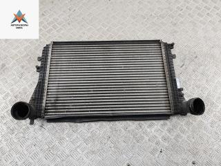 радиатор интеркулера Volkswagen Touran 1 поколение [рестайлинг] 2009, 1.4 л., бензин, АКПП, чёрный, минивэн, 1K0145803
