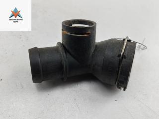 фланец (тройник) системы охлаждения Volkswagen Touran 1 поколение [рестайлинг] 2009, 1.4 л., бензин, АКПП, чёрный, минивэн, 1K0122291AD