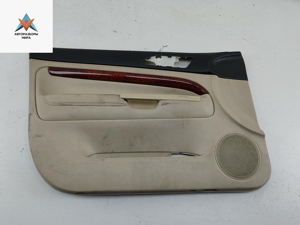 обшивка двери передняя левая Skoda Superb 1 поколение 2002, 1.9 л., дизель, МКПП, синий, седан, 3B0867011 - фото №1