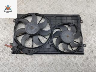 вентилятор радиатора Skoda Octavia mk2 (A5 1Z) 2005, 1.6 л., бензин, МКПП, чёрный, универсал, 1K0121207T