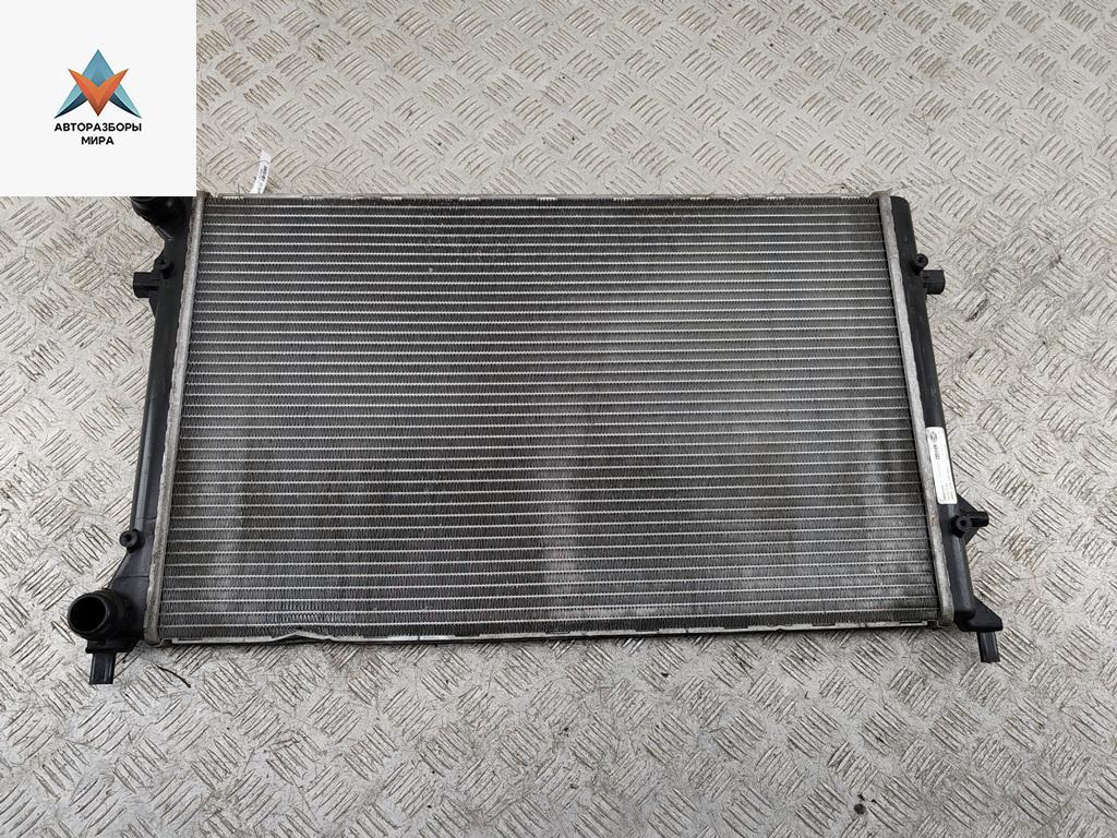 радиатор охлаждения Skoda Octavia mk2 (A5 1Z) 2005, 1.6 л., бензин, МКПП, чёрный, универсал, 99001213 - фото №1