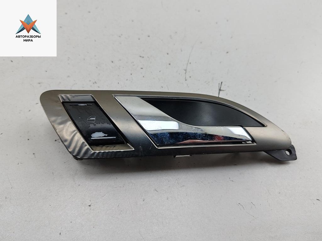 ручка внутренняя передняя правая Skoda Superb 1 поколение 2002, 1.9 л., дизель, МКПП, синий, седан, 3U0837248 - фото №1