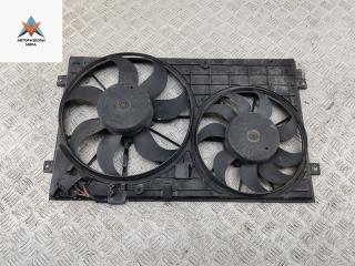 вентилятор радиатора Volkswagen Golf 5 поколение 2006, 1.6 л., бензин, МКПП, чёрный, хетчбэк 5 дв., 1K0121207T