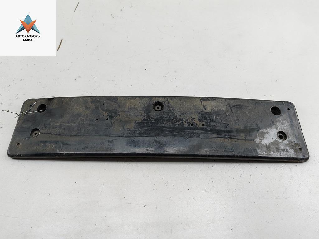 накладка на бампер Volkswagen Touareg 1 поколение 2004, 5.0 л., дизель, АКПП, чёрный, внедорожник 5 дв., 7L6807287H - фото №1