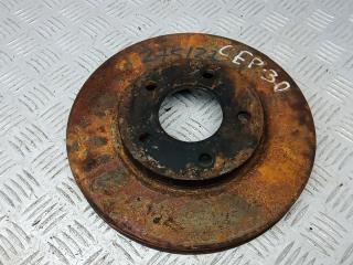 диск тормозной передний Mitsubishi Lancer 10 поколение 2010, 2.0 л., DiD, дизель, МКПП, хетчбэк 5 дв.