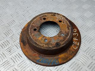 диск тормозной задний Mitsubishi Lancer 10 поколение 2010, 2.0 л., DiD, дизель, МКПП, хетчбэк 5 дв.