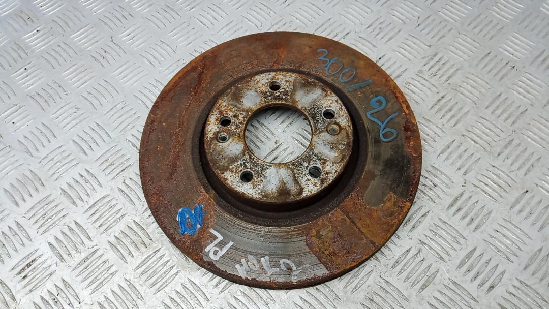 диск тормозной передний Hyundai ix35 1 поколение 2012, 1.6 л., бензин, МКПП, внедорожник 5 дв., 517123K160 - фото №1