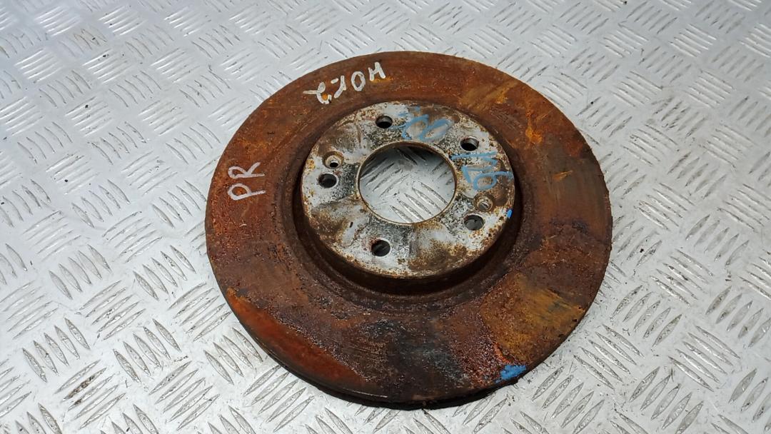 диск тормозной передний Hyundai ix35 1 поколение 2012, 1.6 л., бензин, МКПП, внедорожник 5 дв., 517123K160 - фото №1